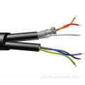 Cable de retardante de la llama del núcleo de cobre cable blindado